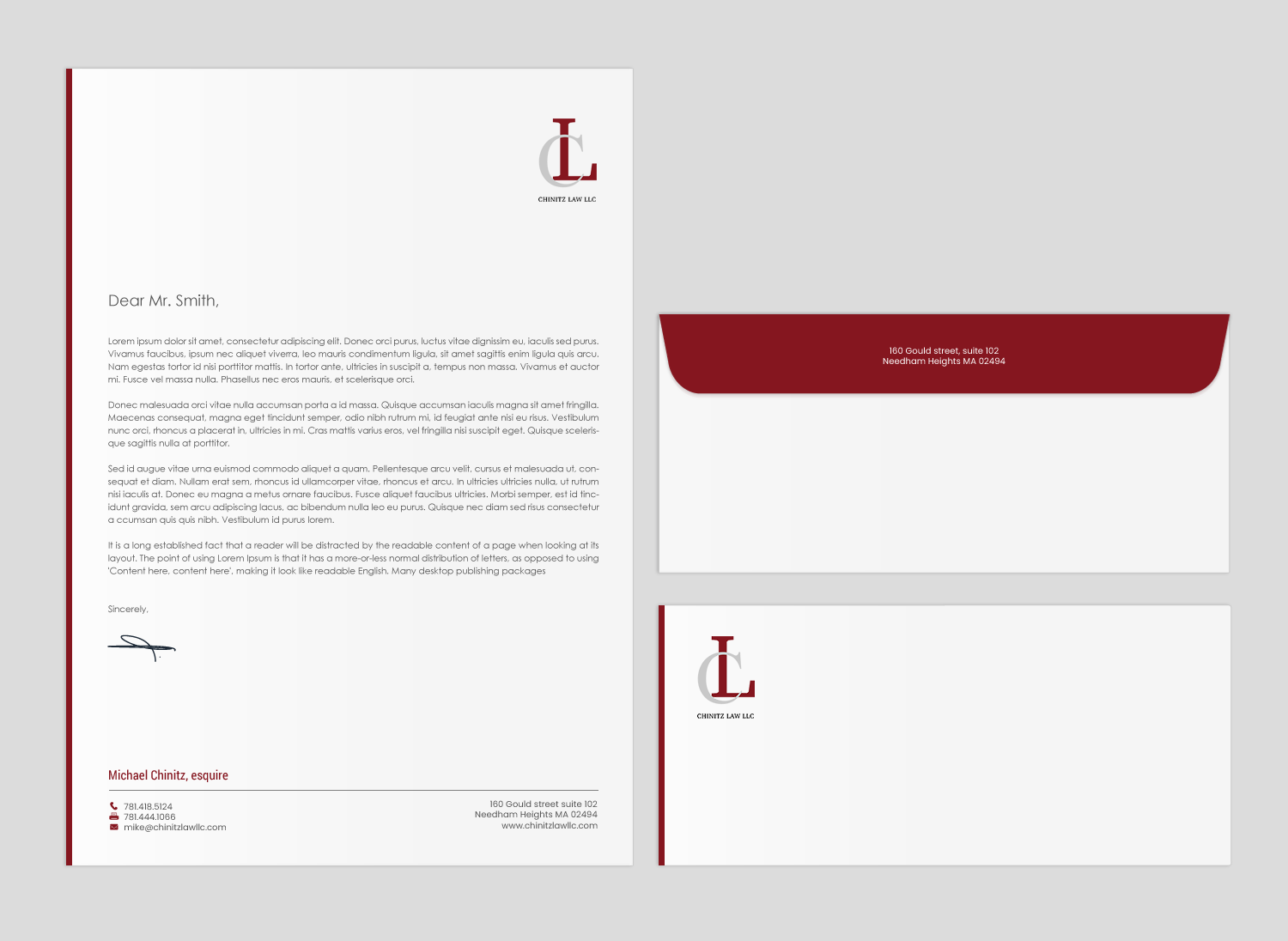 Stationery Design by chandrayaan.creative for this project | Design #21947254