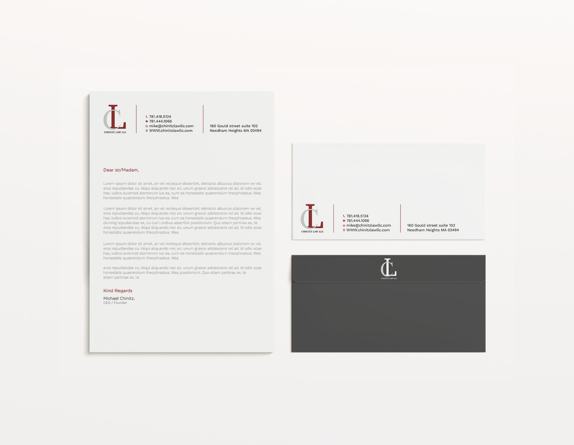 Stationery Design by Tripti Ranjan Gain for this project | Design #21933654