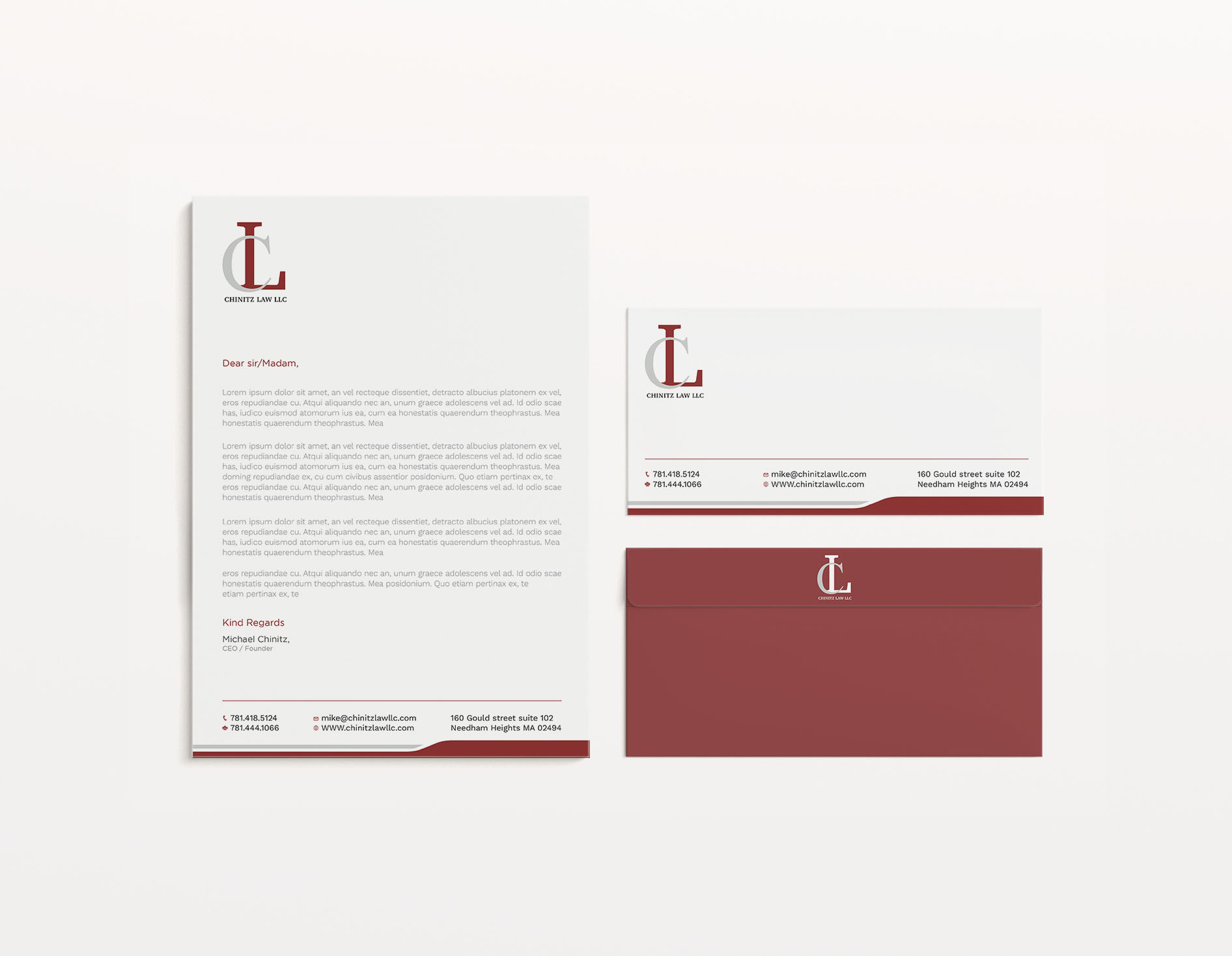 Stationery Design by Tripti Ranjan Gain for this project | Design #21933665