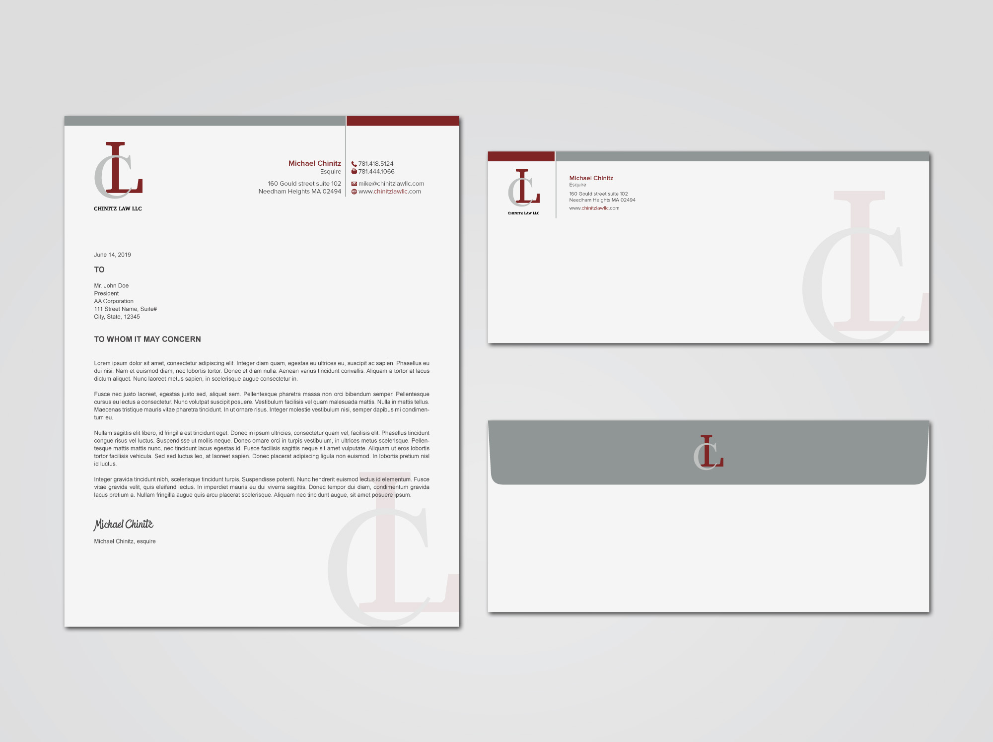 Stationery Design by MDesign for this project | Design #21925244