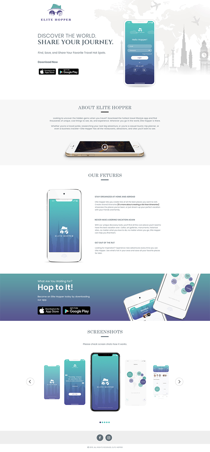 Diseño de Página de Aterrizaje por Expert Designer para este proyecto | Diseño #21948100