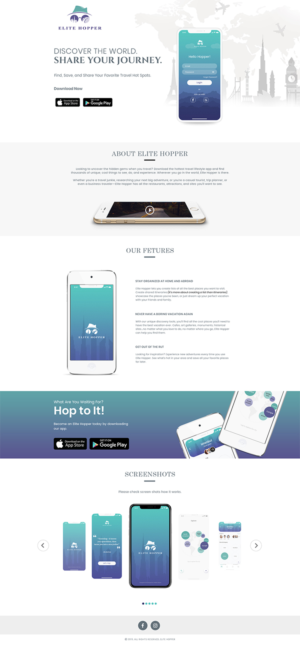 Landing Page Design by Expert Designer for this project | Design: #21948100