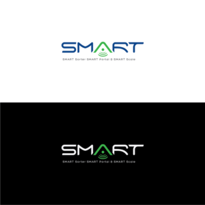 SMART (Main text)  SMART Sorter, SMART Portal and SMART Scale | Logo Design by Muhammad Imran 3