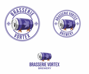 Brasserie Vortex | Logo Design by chameerakasundb