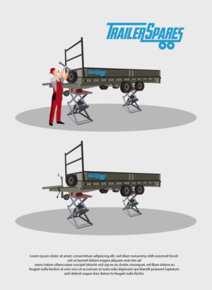Graphic Design by Luvinda for Trailerspares | Design: #21925974