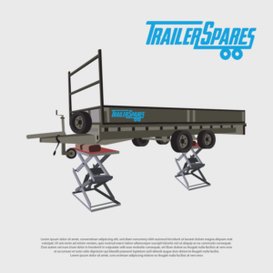 Trailer repair business graphic | Graphic Design by Luvinda