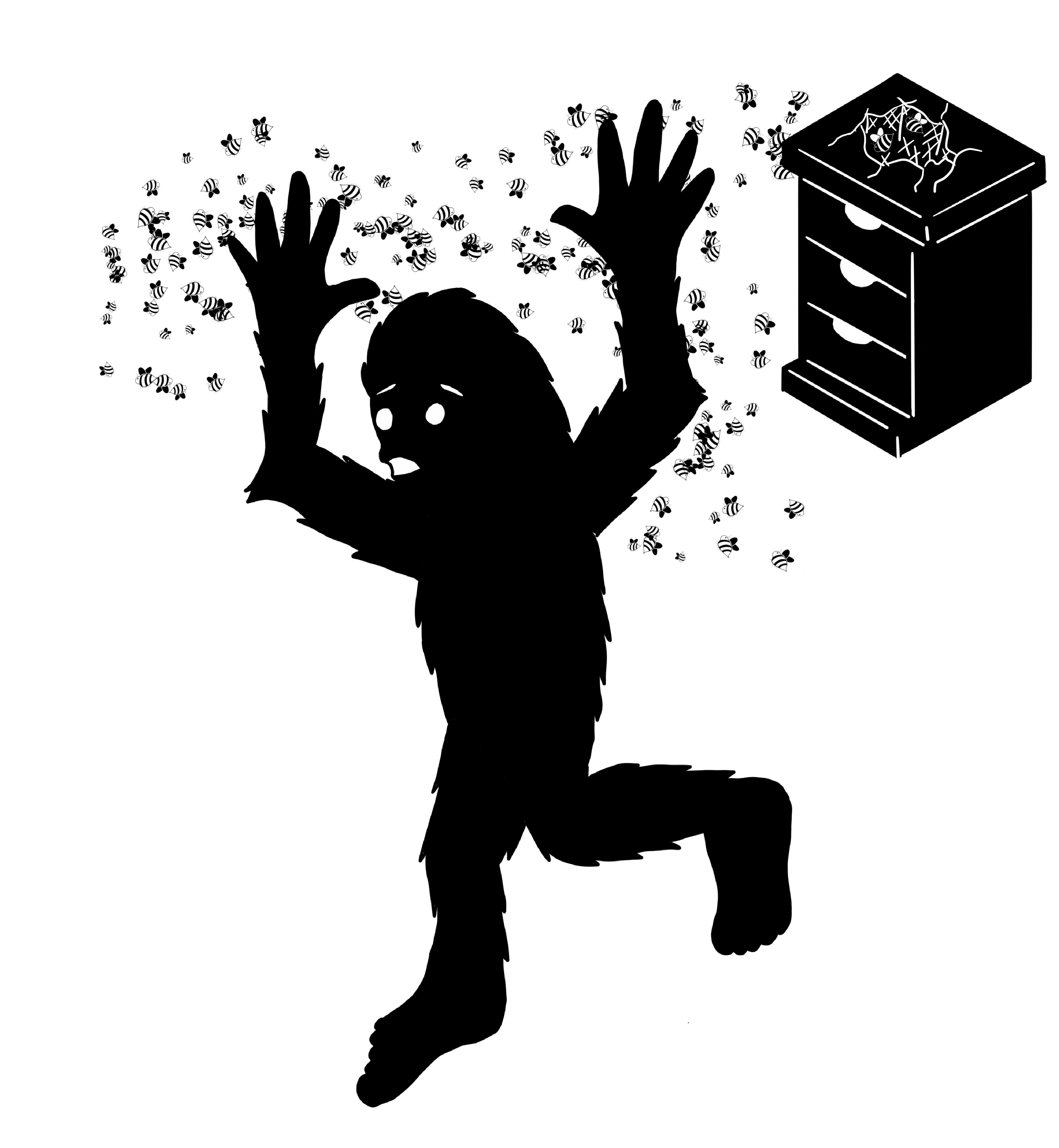 Grafik-Design von GraphicWolfCreations für Sasquatch Apiaries | Design #22211062