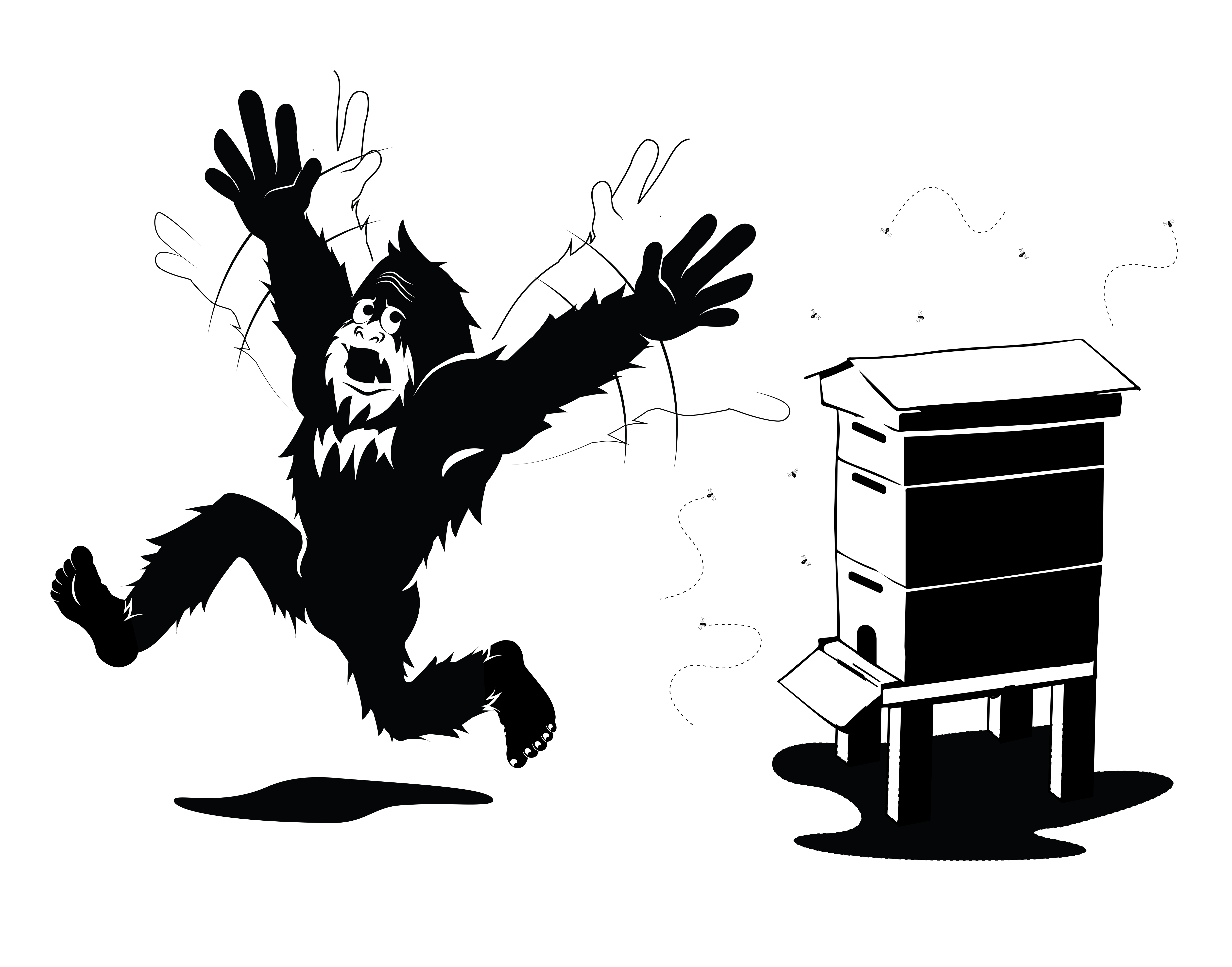 Graphic Design by Logo Blox for Sasquatch Apiaries | Design #21951941