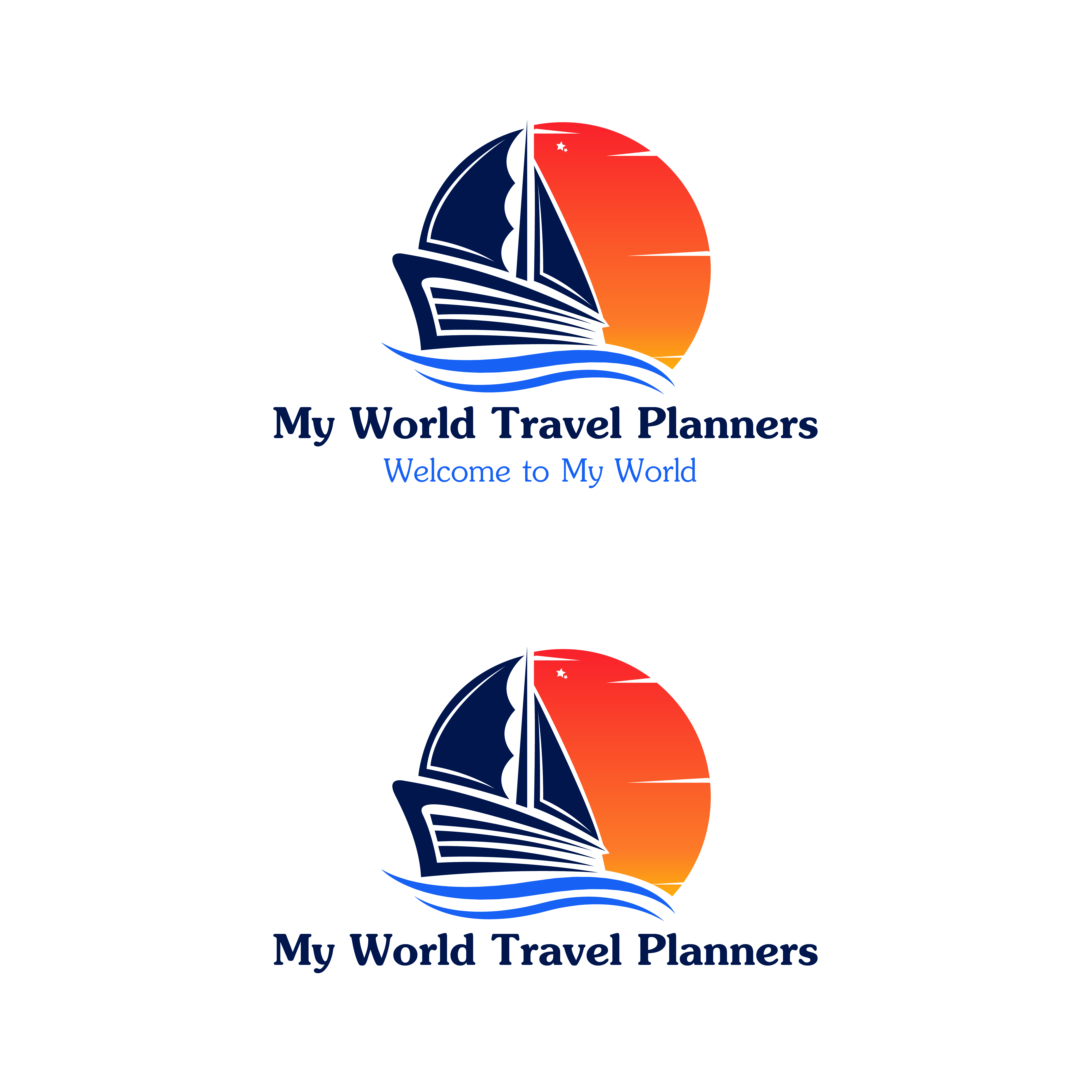 Logo Design by Designer choice for My World Travel Planners Inc | Design #21942886