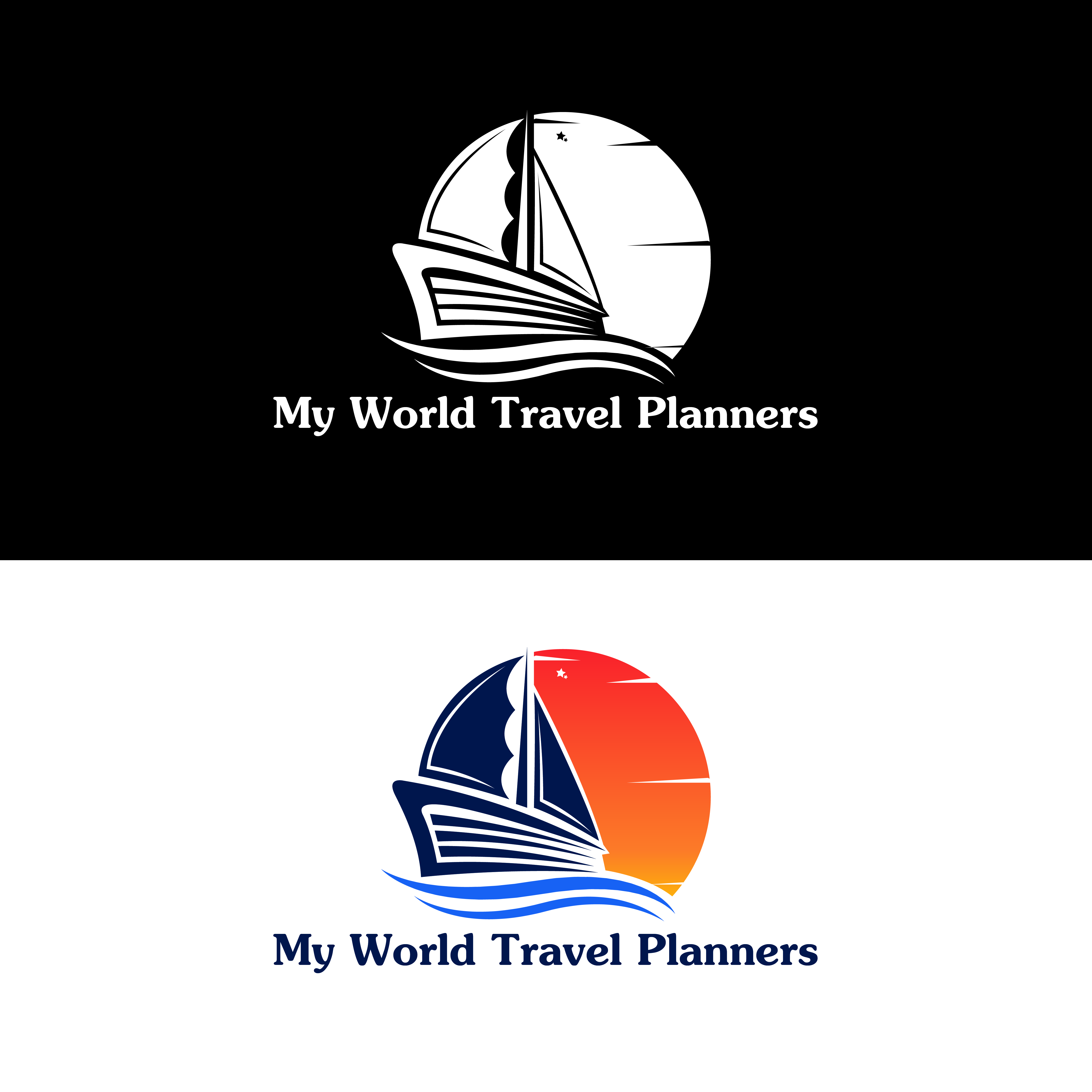 Logo Design by Designer choice for My World Travel Planners Inc | Design #21950456