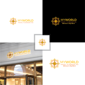 Logo-Design von Deziners Zone für My World Travel Planners Inc | Design: #21927554