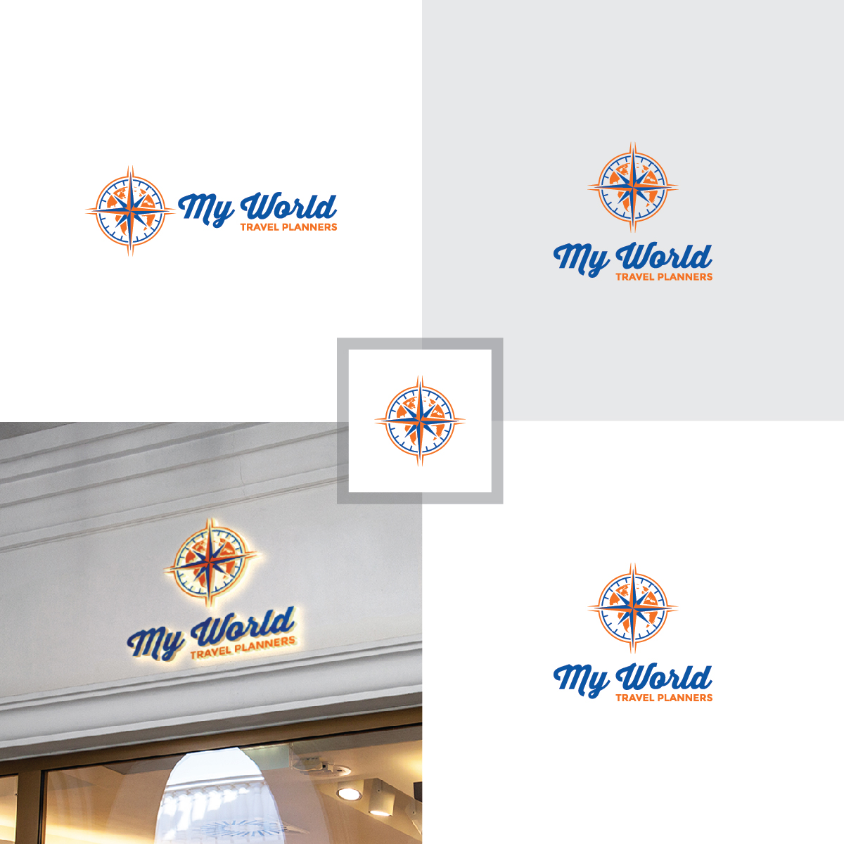 Logo Design by Deziners Zone for My World Travel Planners Inc | Design #21938002