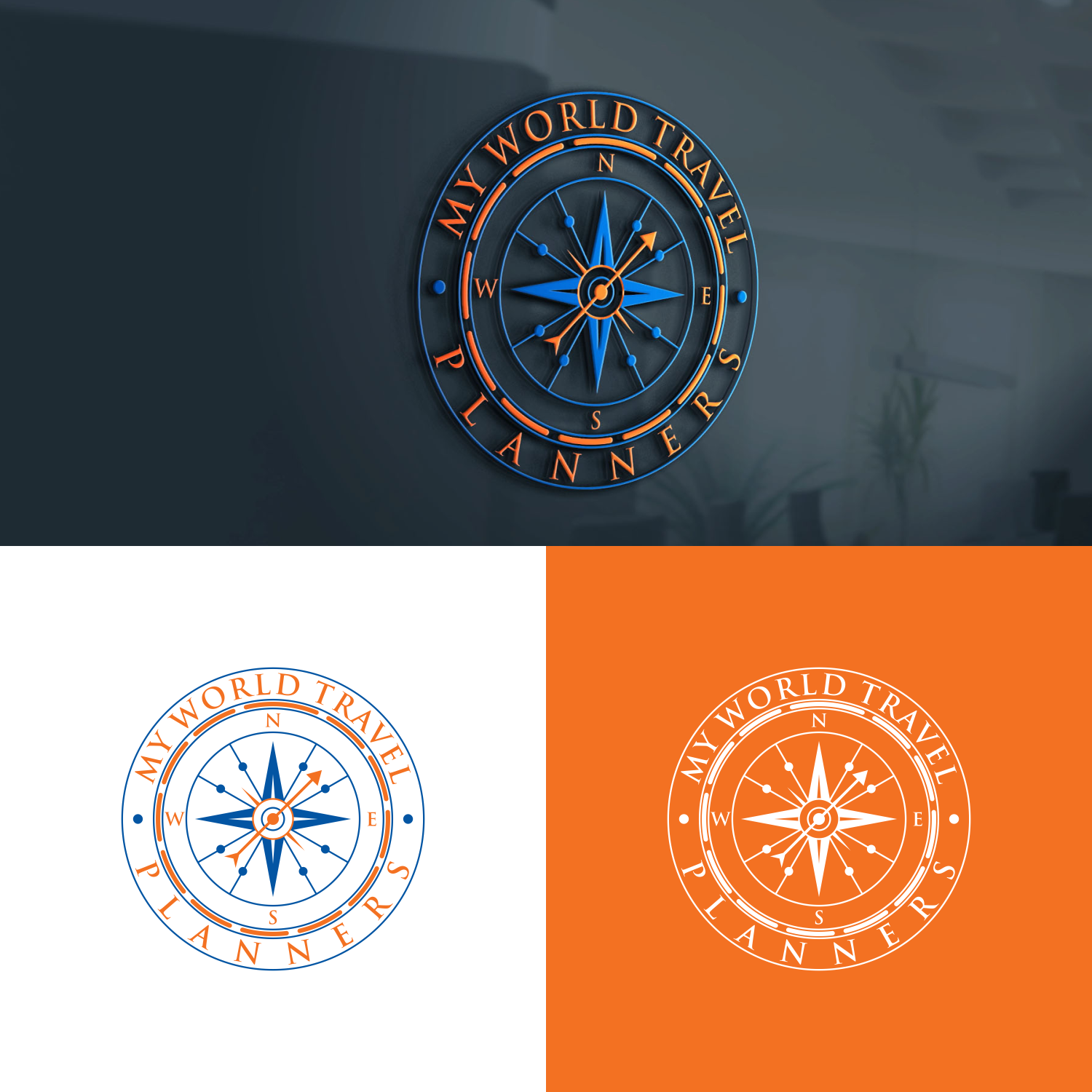 Logo-Design von tejo für My World Travel Planners Inc | Design: #21931441
