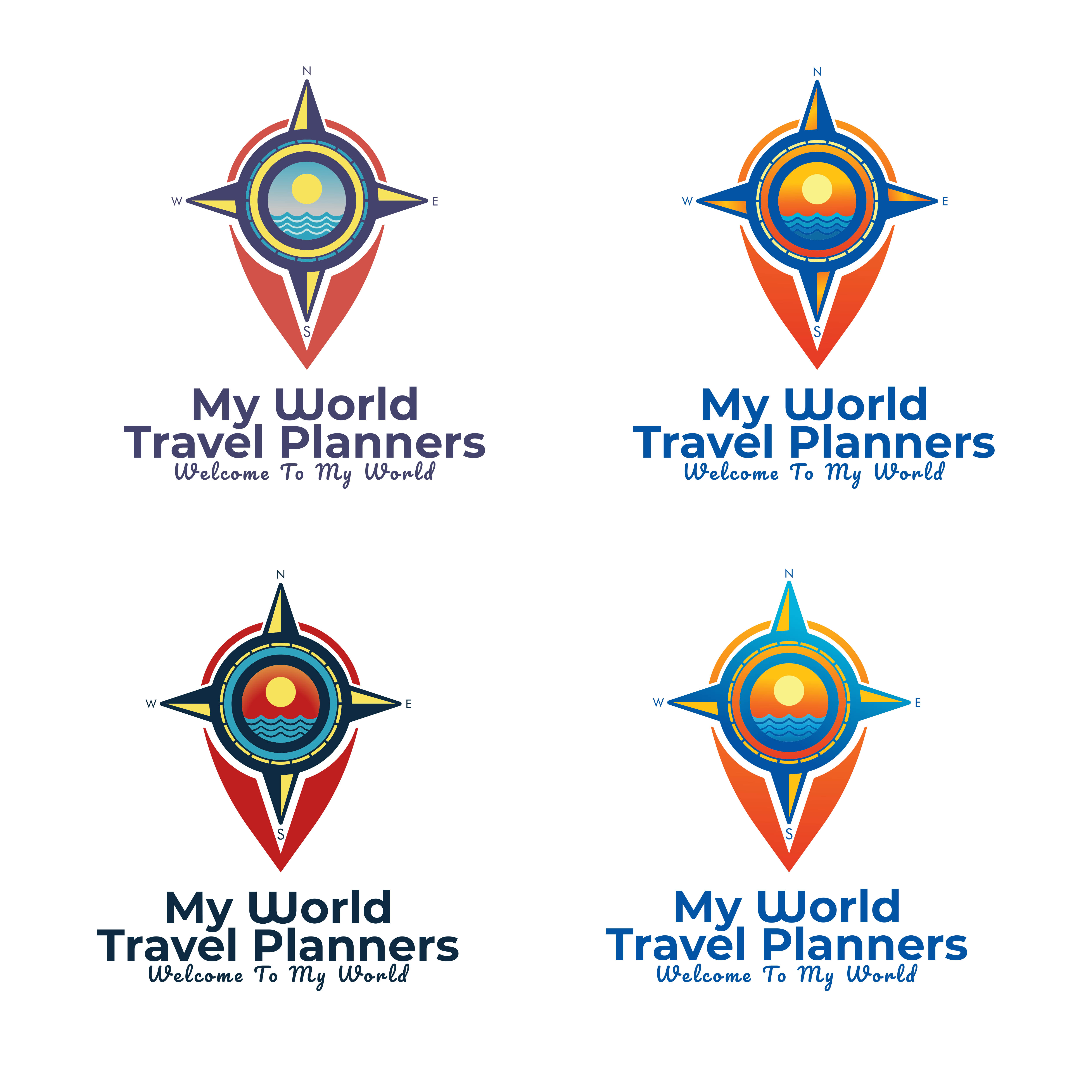 Logo Design by Joelan B for My World Travel Planners Inc | Design #21940670