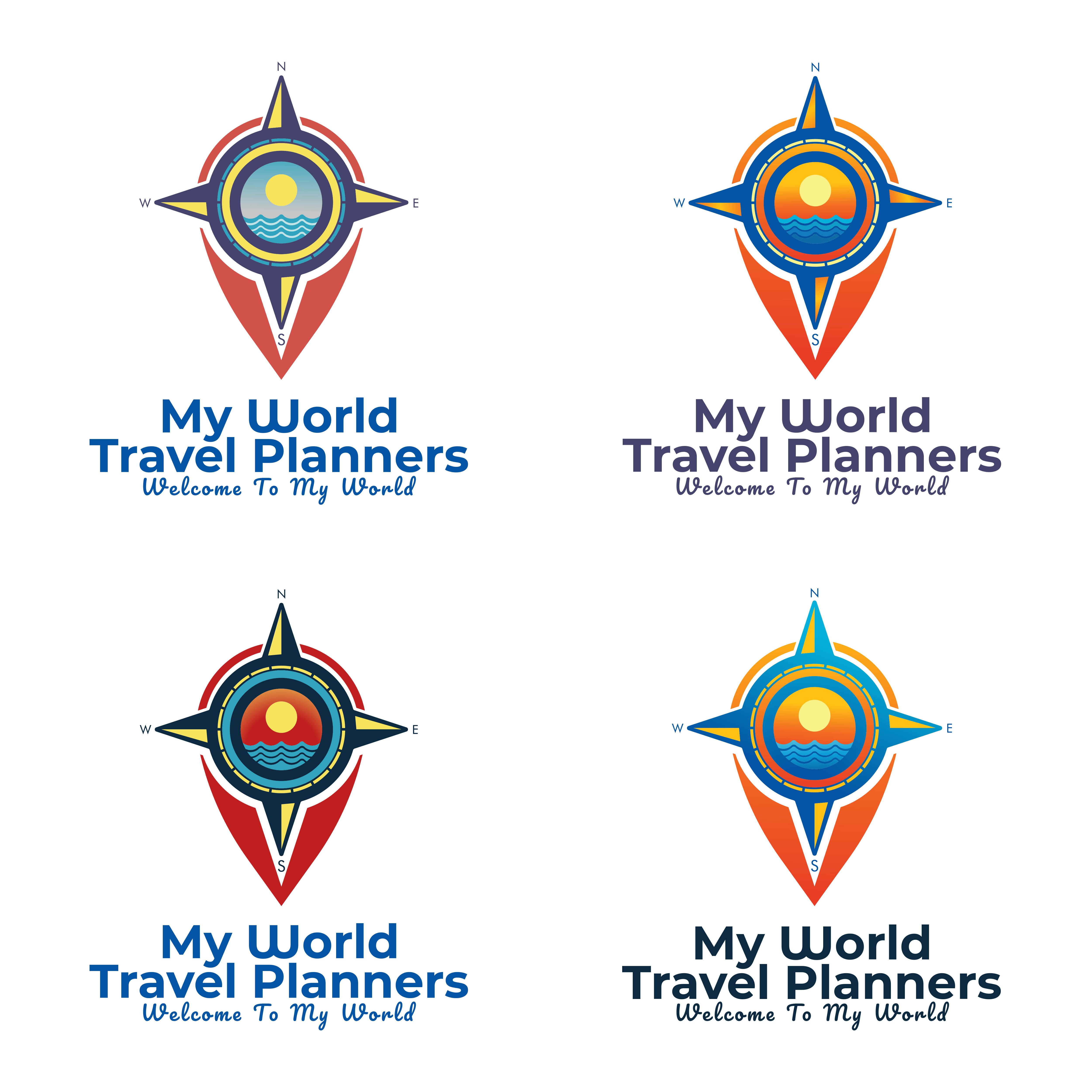Logo-Design von Joelan B für My World Travel Planners Inc | Design #21943517
