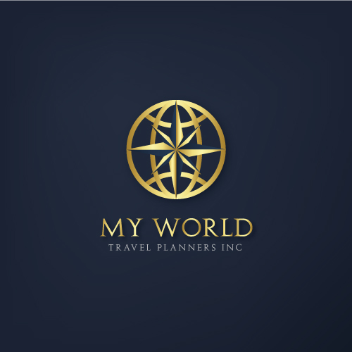 Logo Design by Ambarwati Yuliana for My World Travel Planners Inc | Design #21935535