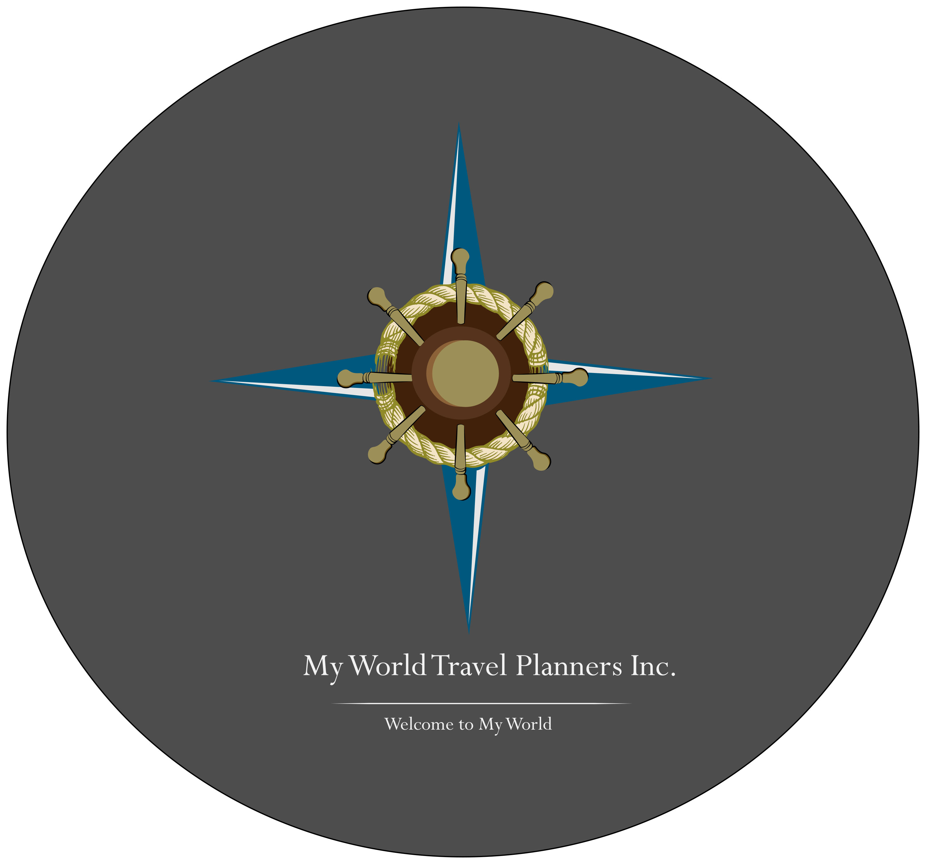 Professional, Upmarket, Travel Agent Logo Design for My World Travel Planners by MarVell19