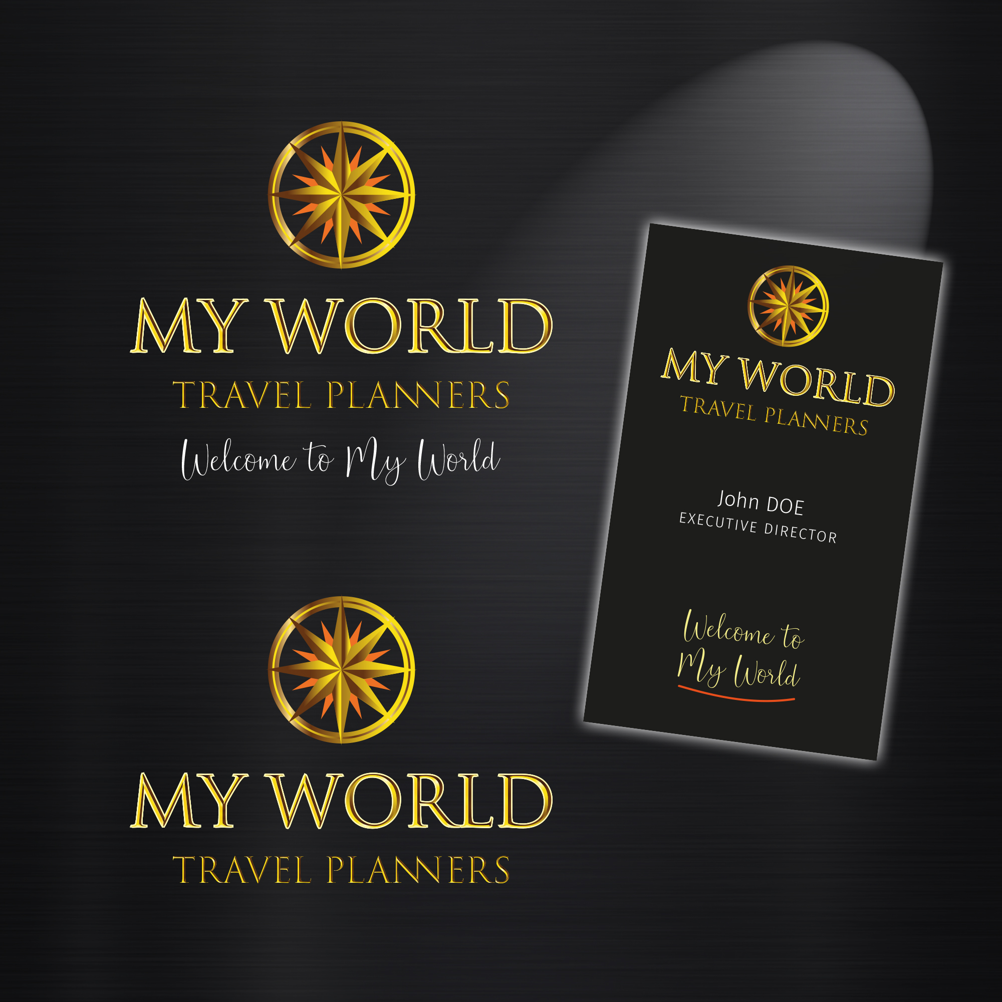 Professional, Upmarket, Travel Agent Logo Design for My World Travel Planners by Dream to Design