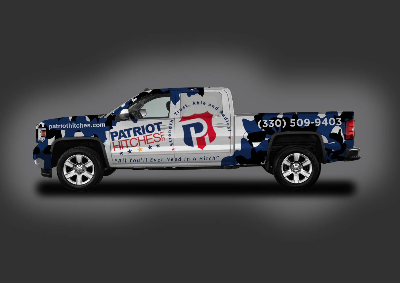 Design de Covering de Véhicule par Wahyu 10 pour Patriot Hitches, LLC | Design #22085352