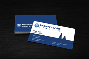 International Business that supplies Power solution in need of a new business card design           | Design de Carte de Visite par MT
