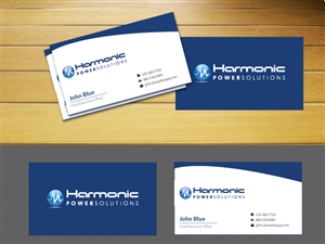 Business Card Design by uniquedesign10 for Harmonic Power Solutions | Design: #2942070