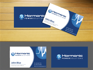 Business Card Design by uniquedesign10 for Harmonic Power Solutions | Design: #2942118