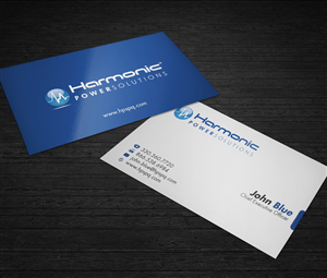 Business Card Design by navacreative for Harmonic Power Solutions | Design: #2945008