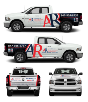 Car Wrap Design by Kira Graphics for American Restoration Group, Inc. | Design: #21951624