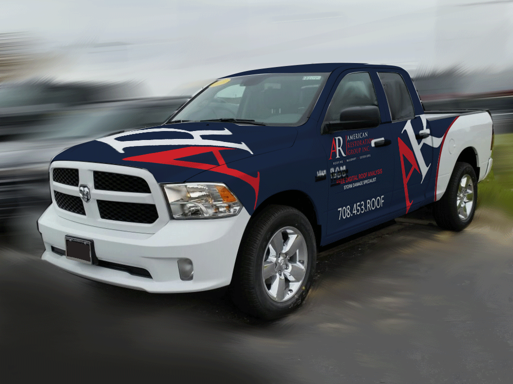 Car Wrap Design by Maakey for American Restoration Group, Inc. | Design #21938824