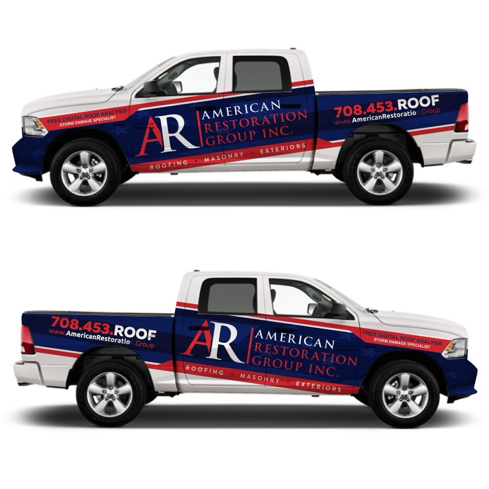 Car Wrap Design by Yoga Tri for American Restoration Group, Inc. | Design #21936964