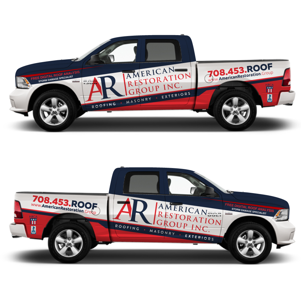 Car Wrap Design by Yoga Tri for American Restoration Group, Inc. | Design #21937365