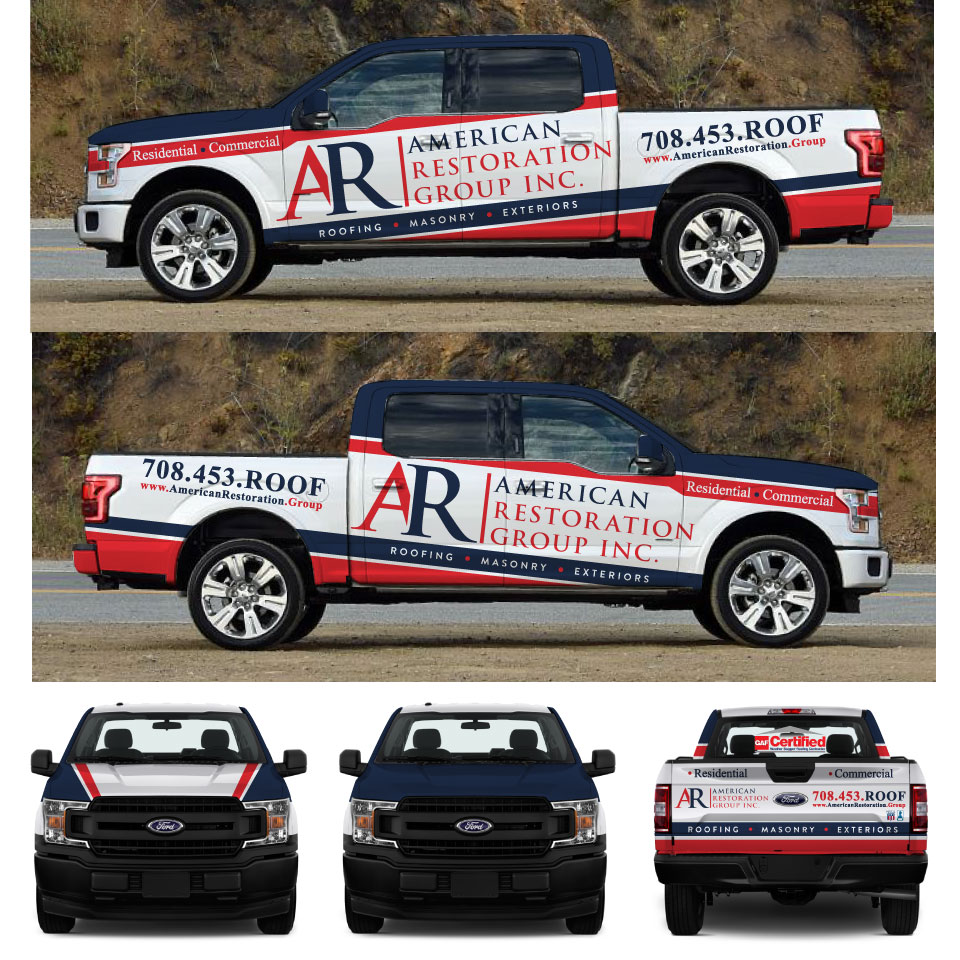 Car Wrap-Design von Yoga Tri für American Restoration Group, Inc. | Design: #22306467