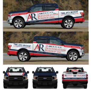 Diseño de Rotulación de Vehículo por Yoga Tri para American Restoration Group, Inc. | Diseño #22306467