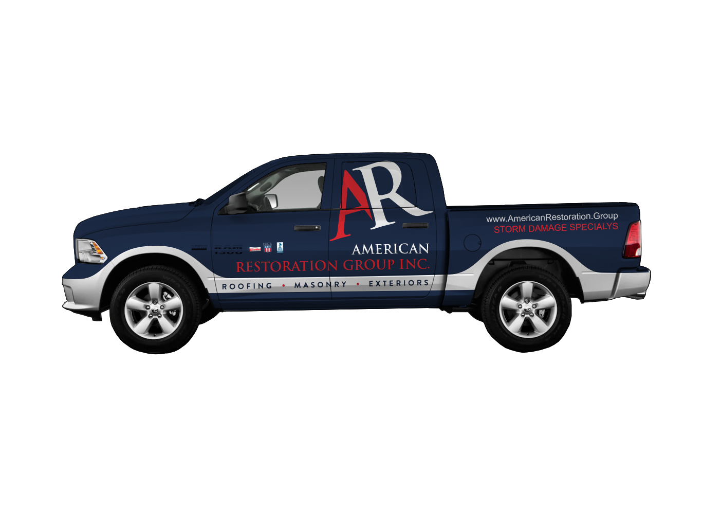 Car Wrap Design by Wahyu 10 for American Restoration Group, Inc. | Design #22193944