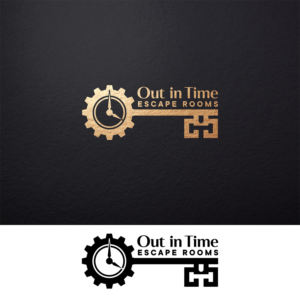 Out in Time Escape Rooms | Logo Design by H-H Arts