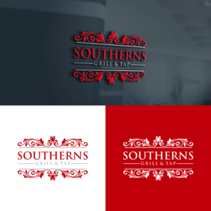 Southerns Grill & Tap | Logo Design by tejo