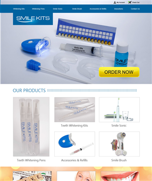 Web Design by Tariq Shamim for Overbrands | Design #2941701
