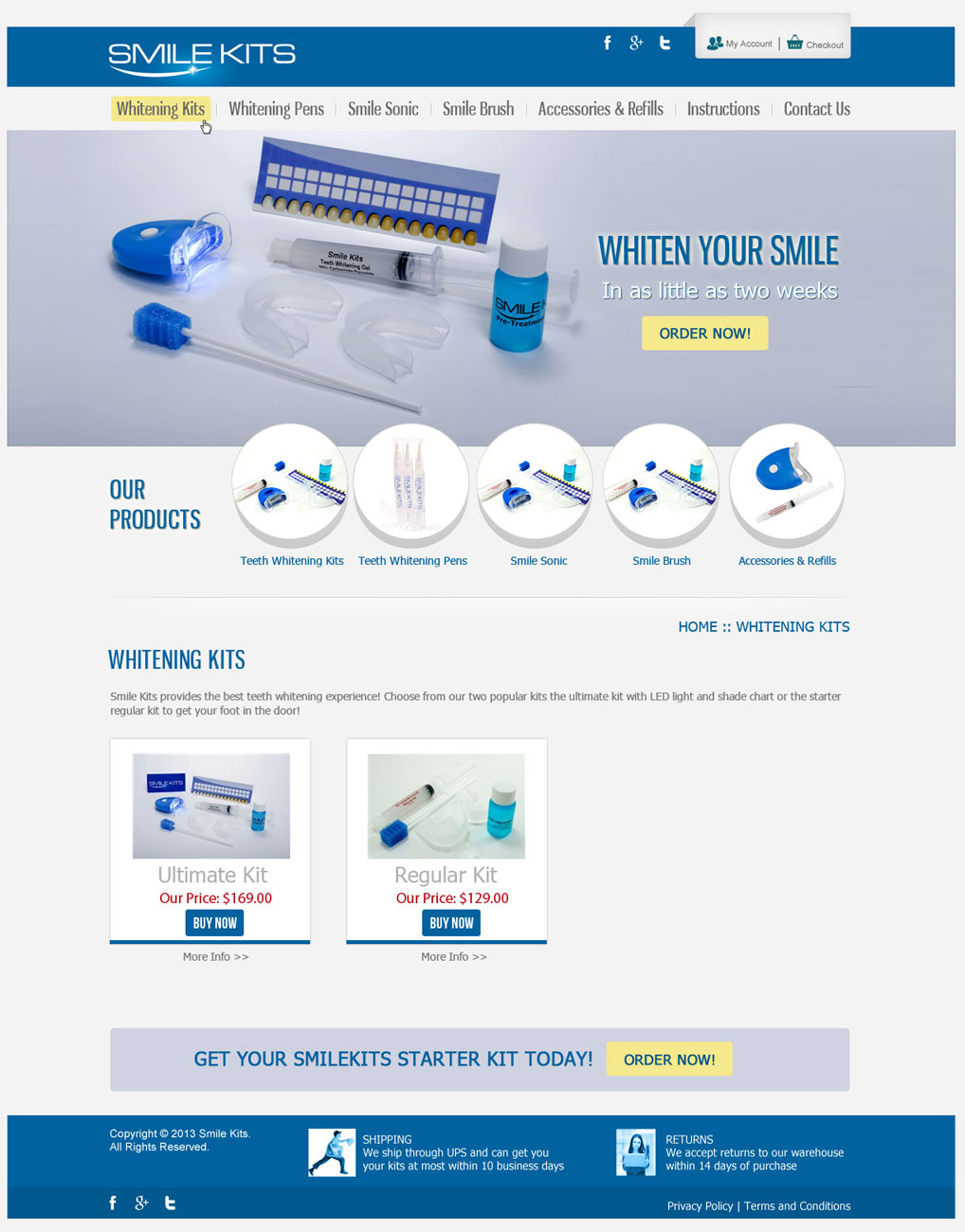 Web Design by vinita for Overbrands | Design #2967635