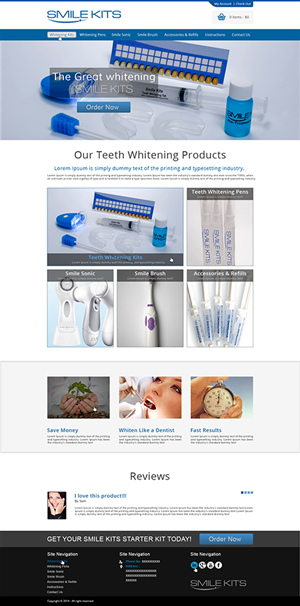 Web Design by xupersoft for Overbrands | Design: #2968212