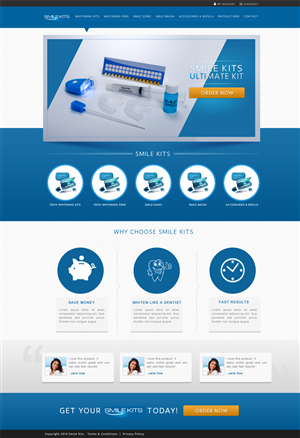 Web Design by JM for Overbrands | Design: #2956895