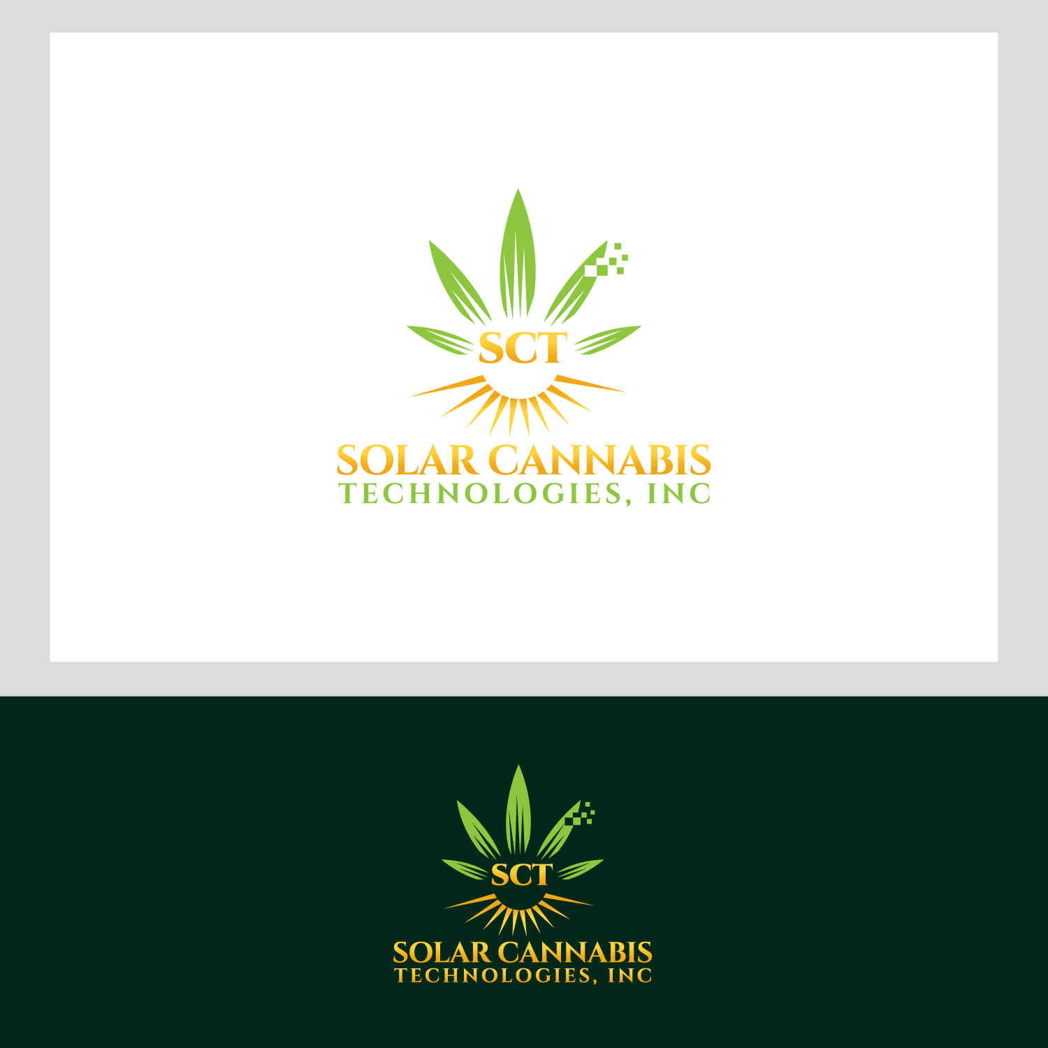Logo Design by MG.graphics for Solar Cultivation Technologies, Inc. ( SCT) | Design #21931753