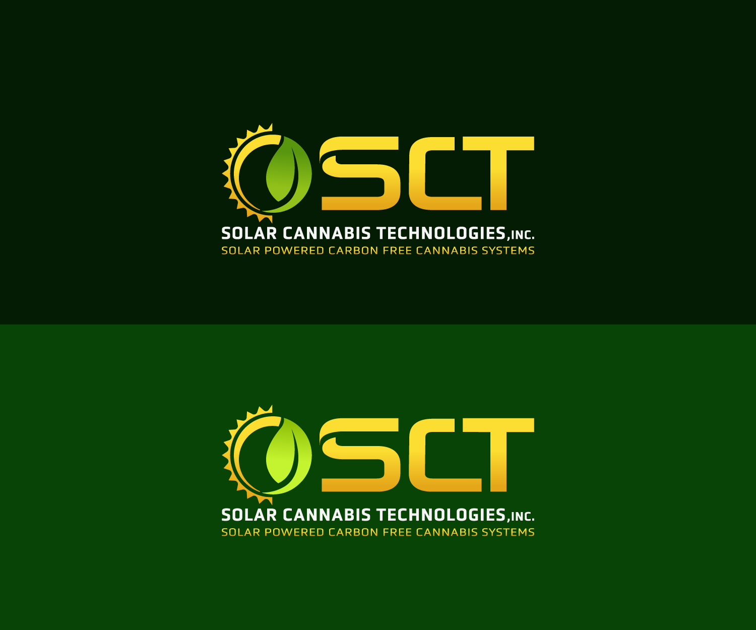 Logo Design by anico for Solar Cultivation Technologies, Inc. ( SCT) | Design: #21935731
