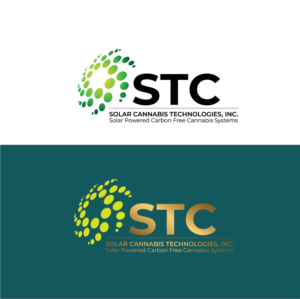 Solar Powered Carbon Free Cannabis Systems  | Logo Design by rozT