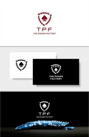 The Poker Factory or an abbreviation like TPF or PF. | Logo Design by dumx