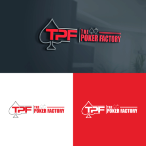 The Poker Factory or an abbreviation like TPF or PF. | Logo Design by tejo
