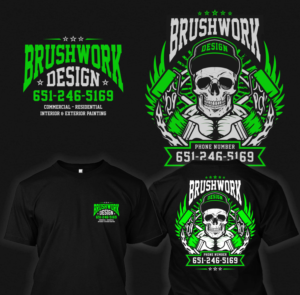 Interior and Exterior Painting  | Diseño de Camiseta por OR-PiXEL STUDIO ™