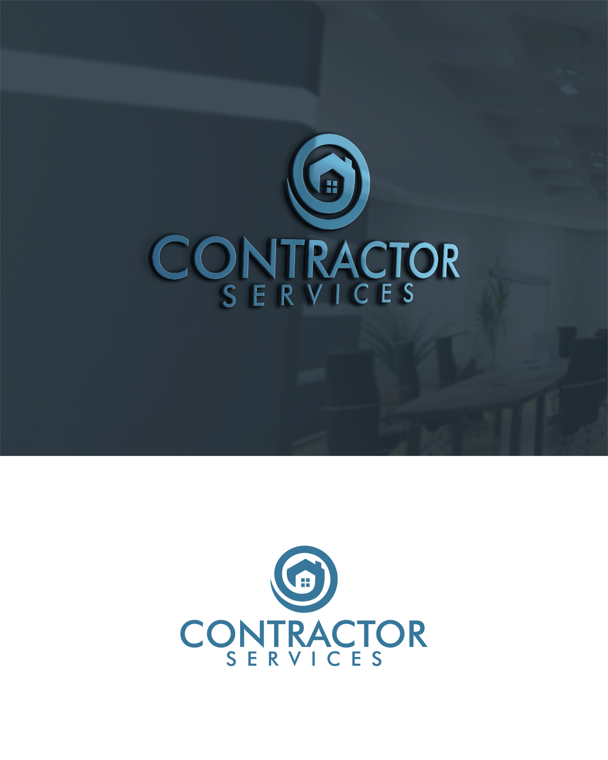 Logo Design by RedLine 3 for Contractor Services | Design #21933661