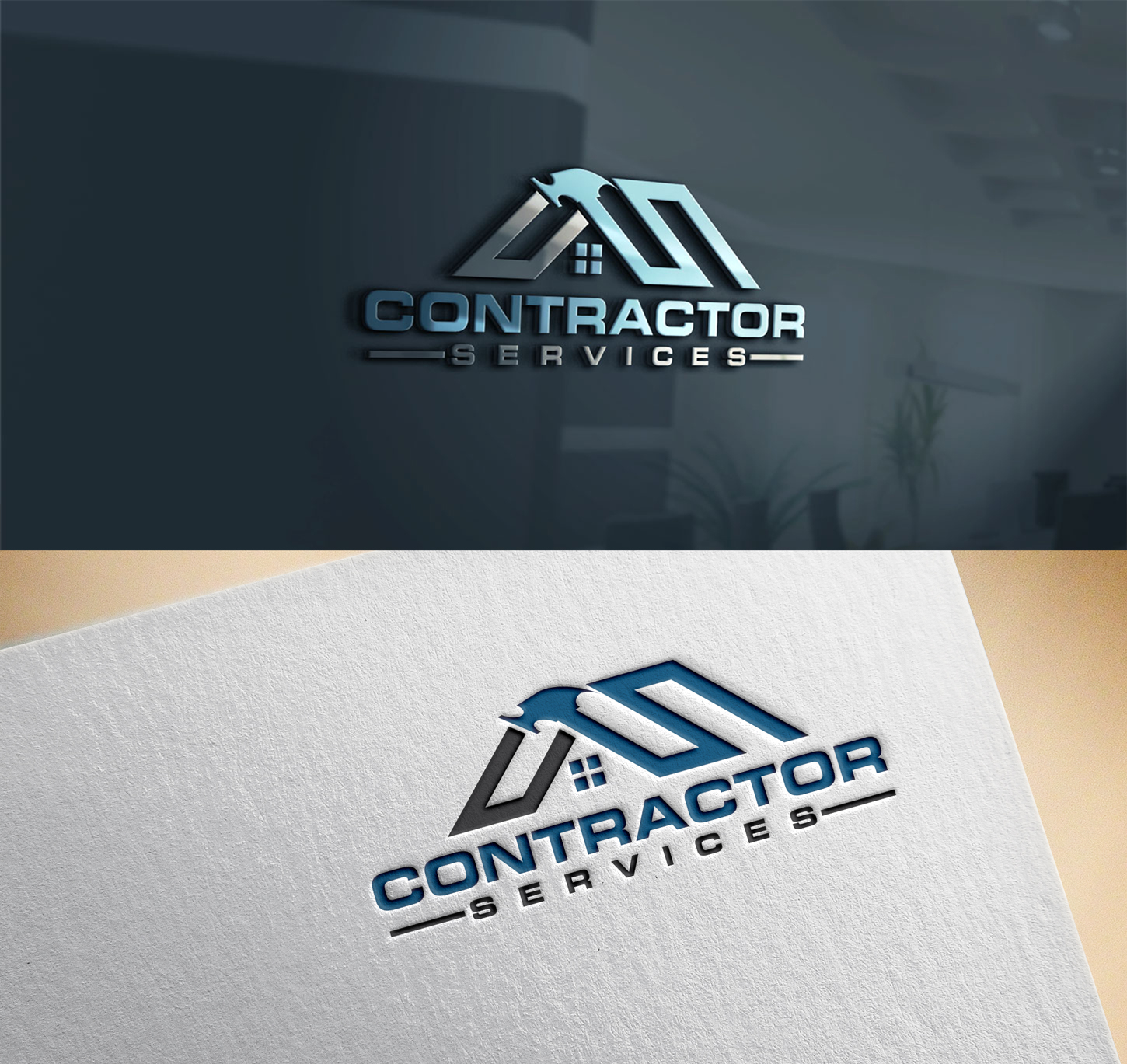 Logo Design by Mono.co for Contractor Services | Design #21934791
