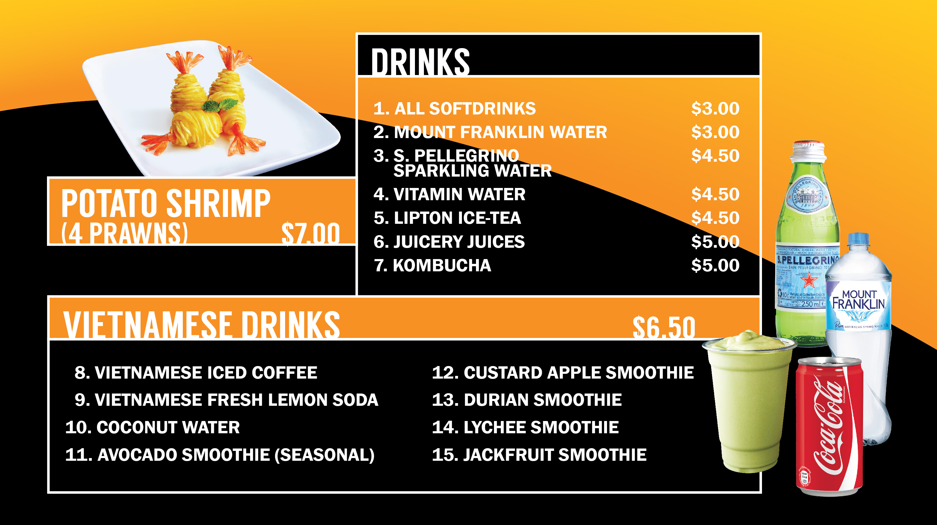Menu Design by janiceg for Pho and Go Pty Ltd | Design #21964034