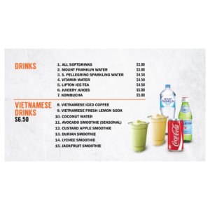 Menu Design by janiceg for Pho and Go Pty Ltd | Design: #21970367
